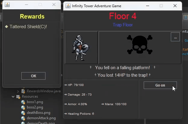 Infinite Tower Adventure Game image 6