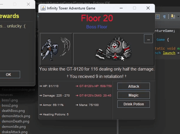 Infinite Tower Adventure Game image 7