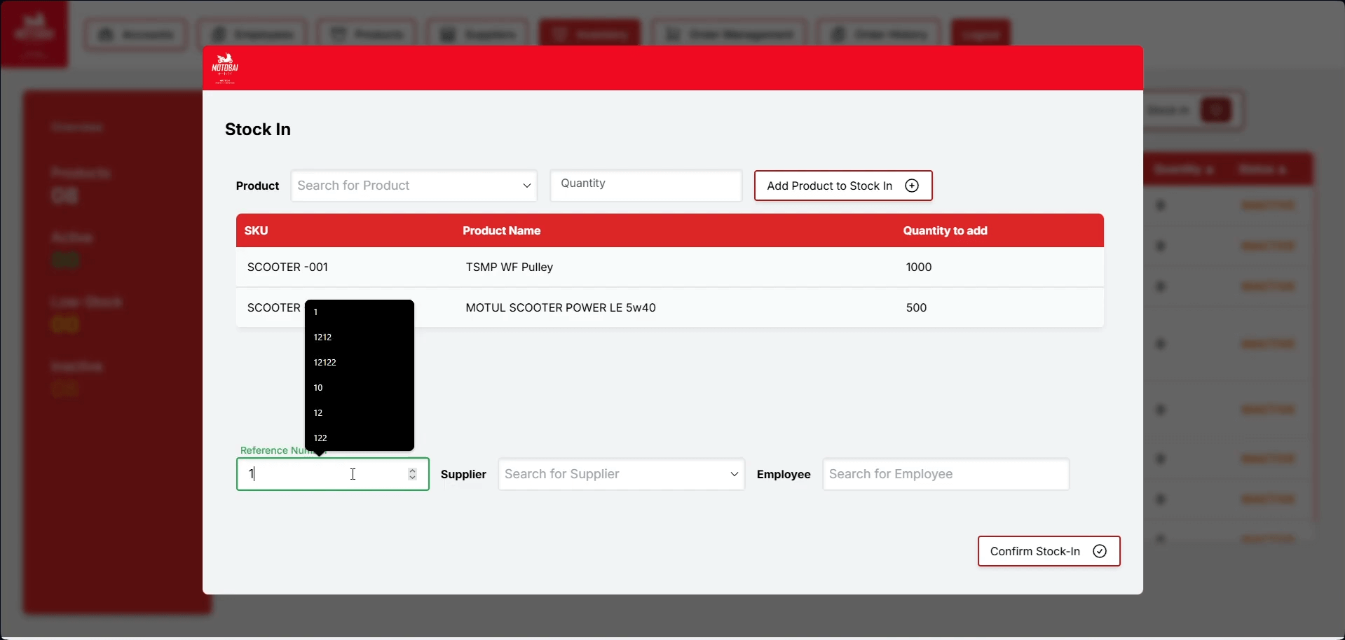 Motobai Inventory and Sales Management System image 5