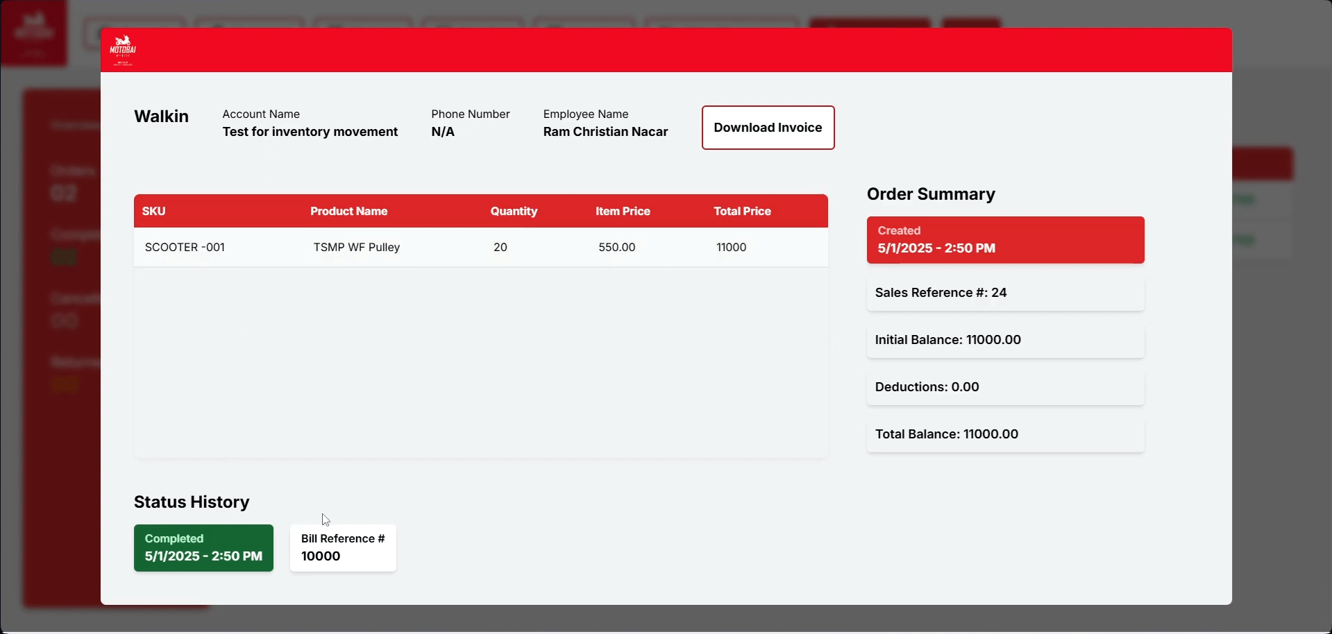 Motobai Inventory and Sales Management System image 8
